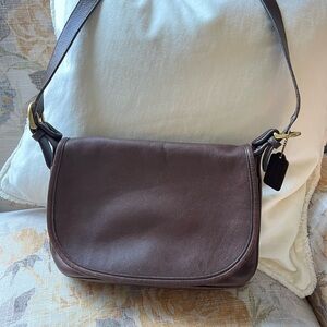 Coach Leather Saddle Cross Body Fletcher
